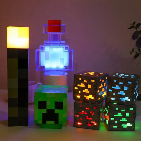 Glo Minecraft Lamp